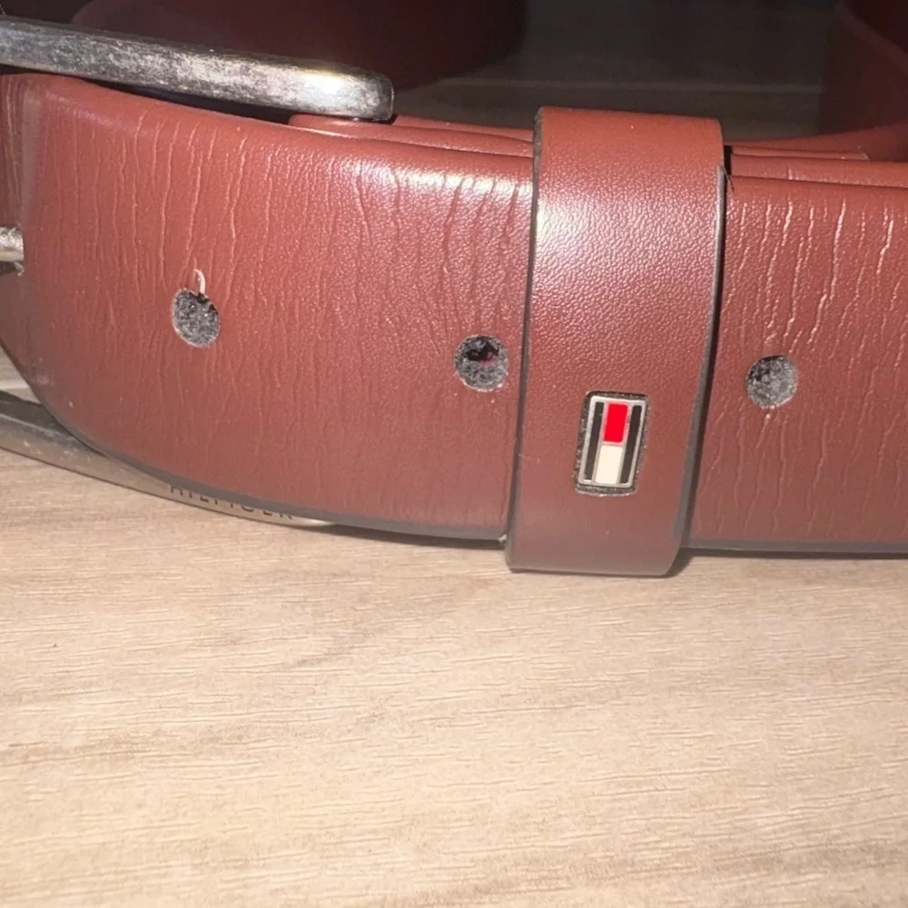 Tommy Hilfiger Brown Belt Big Tall 62-64